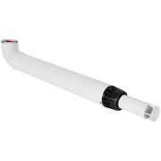 ROMMER RCA-6010-241000 Комплект дымохода АНТИЛЕД 60/100 - 1000 мм(Bosch,Buderus,Navien S/C/E,Baxi ECO Nova(кроме 31F и 1.31F)/Classic,Fondital)в комп. фланец