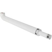 ROMMER RCA-6010-241220 Комплект дымохода АНТИЛЕД 60/100 - 1220мм(Bosch,Buderus,Navien S/C/E,Baxi ECO Nova(кроме 31F и 1.31F)/Classic,Fondital)в комп. фланец