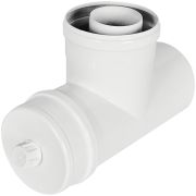 Конденсатоотводчик коаксиальный Т-образный ROMMER D 60/100