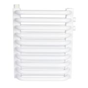 2-х трубчатый радиатор стальной ROMMER RST 2030/10 секций нижнее правое подключение RAL9016