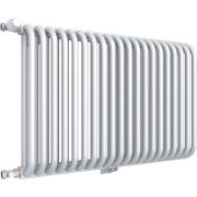 RST-205010-020 ROMMER RST 2050/10 радиатор стальной 2 трубчатый нижнее правое подключение RAL9016 (кронштейны в комплекте)