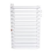 2-х трубчатый радиатор стальной ROMMER RST 2030/12 секций нижнее правое подключение RAL9016